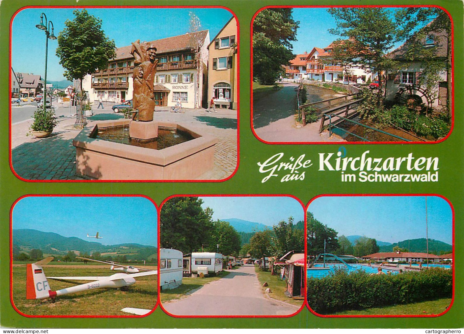 Germany Grusse Aus Kirchzarten Im Schwarzwald Multi View - Kirchzarten