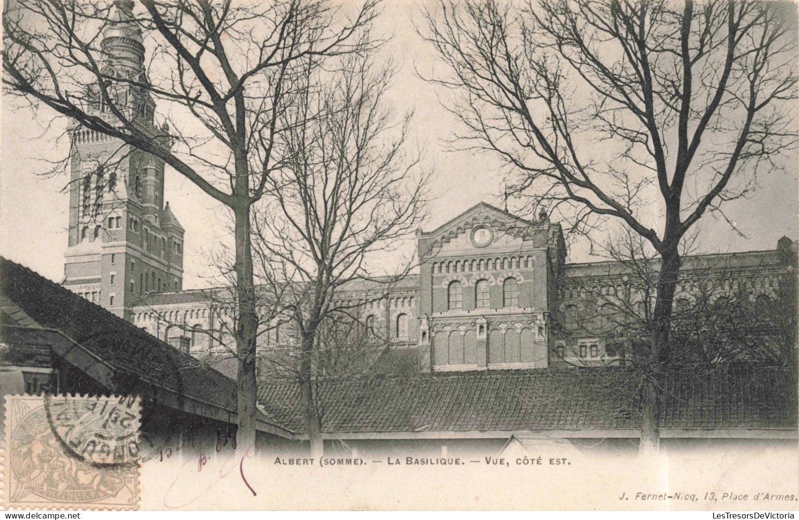 FRANCE - Albert - La Basilique - Vue Côté Est - Carte Postale Ancienne - Albert