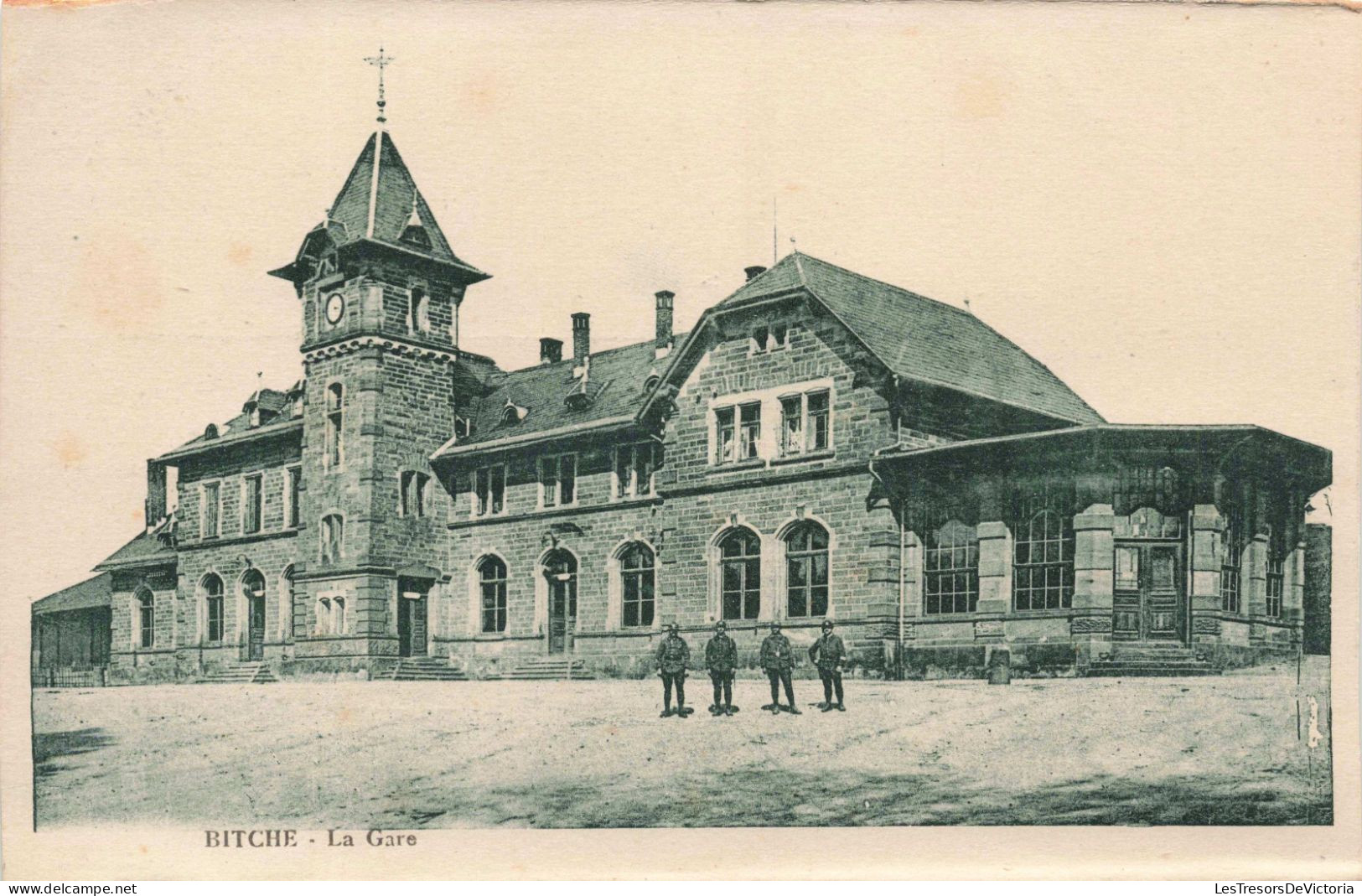 FRANCE - Bitche - La Gare - Carte Postale Ancienne - Bitche