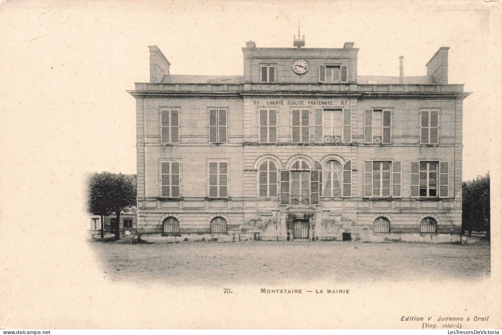 FRANCE - Montataire - La Mairie - Carte Postale Ancienne - Montataire
