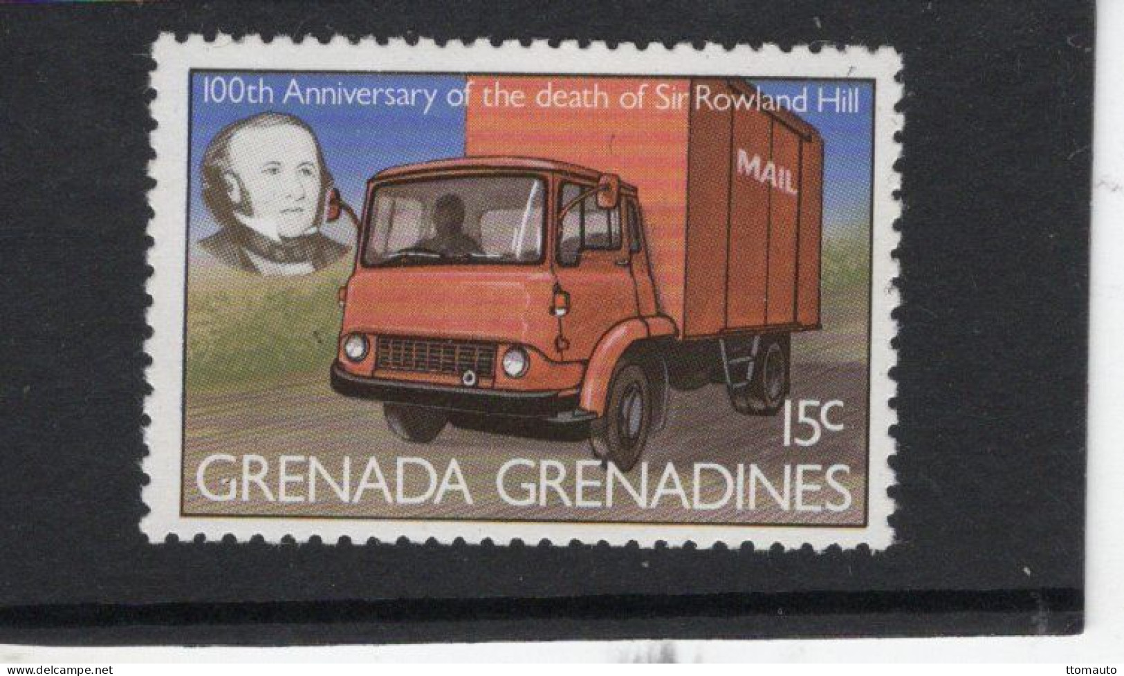 Bedford Mail Truck -  Grenada Grenadines  - 1v Timbre - MNH/Mint/Neuf - Trucks