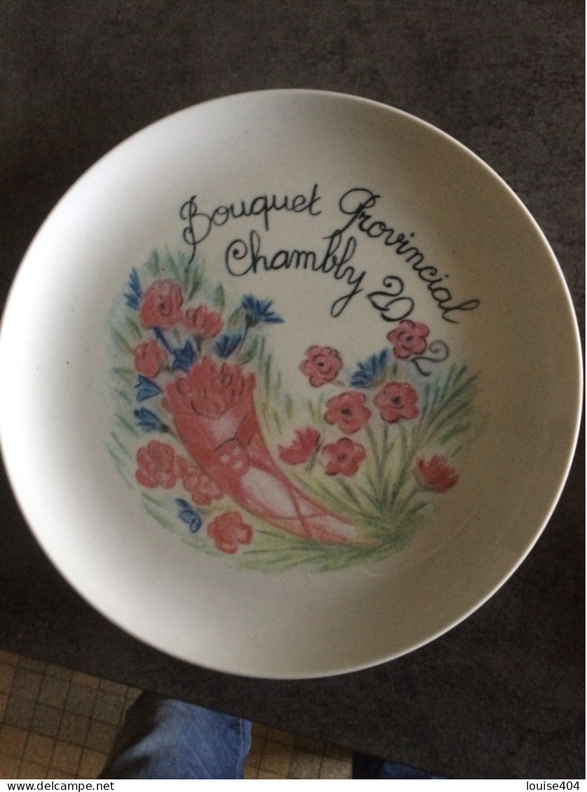 Assiette Bouquet Provincial Chambly 2020 - Boogschieten