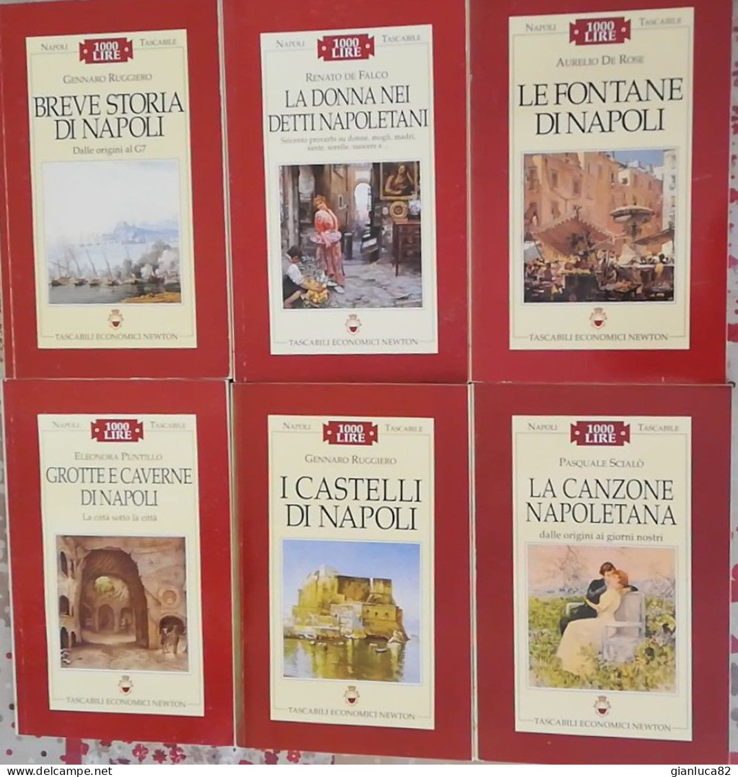 Lotto N.6 Libri Tascabili Economici Newton Vol. 1-6 Offertissima  Come Da Foto Ottime Condizioni - Storia, Biografie, Filosofia