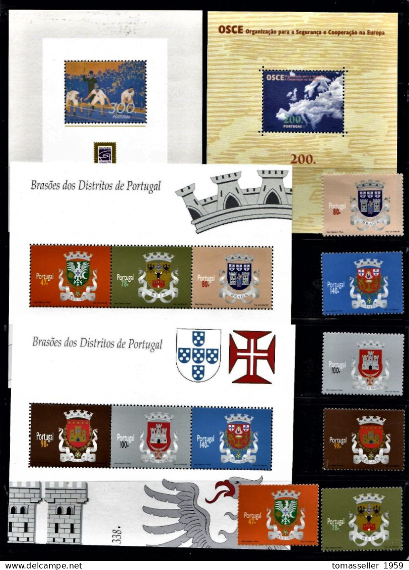 Portugal-1996- Year Set. 23 Issues-(stamps,s/s,booklets)-MNH** - Annate Complete