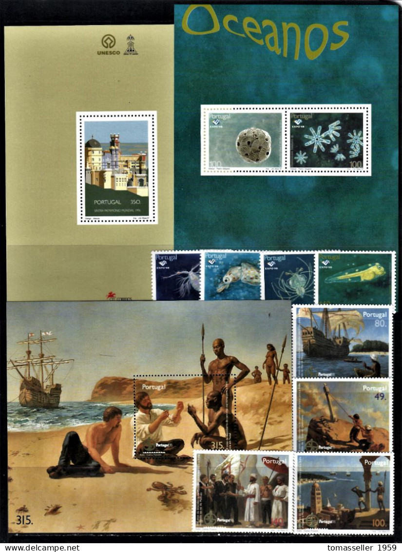 Portugal-1997- Year Set. 22 Issues-(stamps,s/s,booklets)-MNH** - Années Complètes