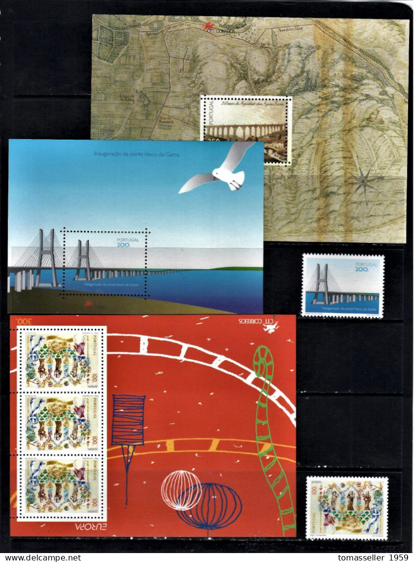 Portugal-1998- Year set. 25 Issues-(stamps,s/s,booklets)-MNH**