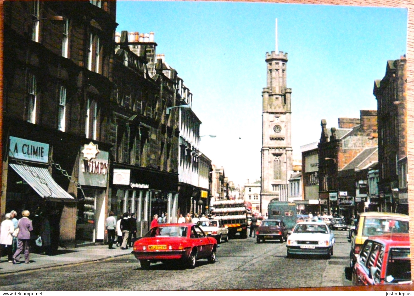 HIGH STREET  AYR.  WALLACE TOWER - Ayrshire