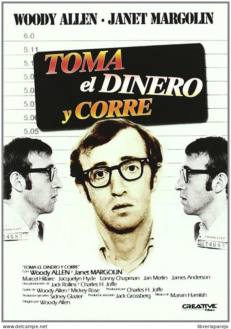 Toma El Dinero Y Corre Woody Allen Dvd Nuevo Precintado - Autres Formats