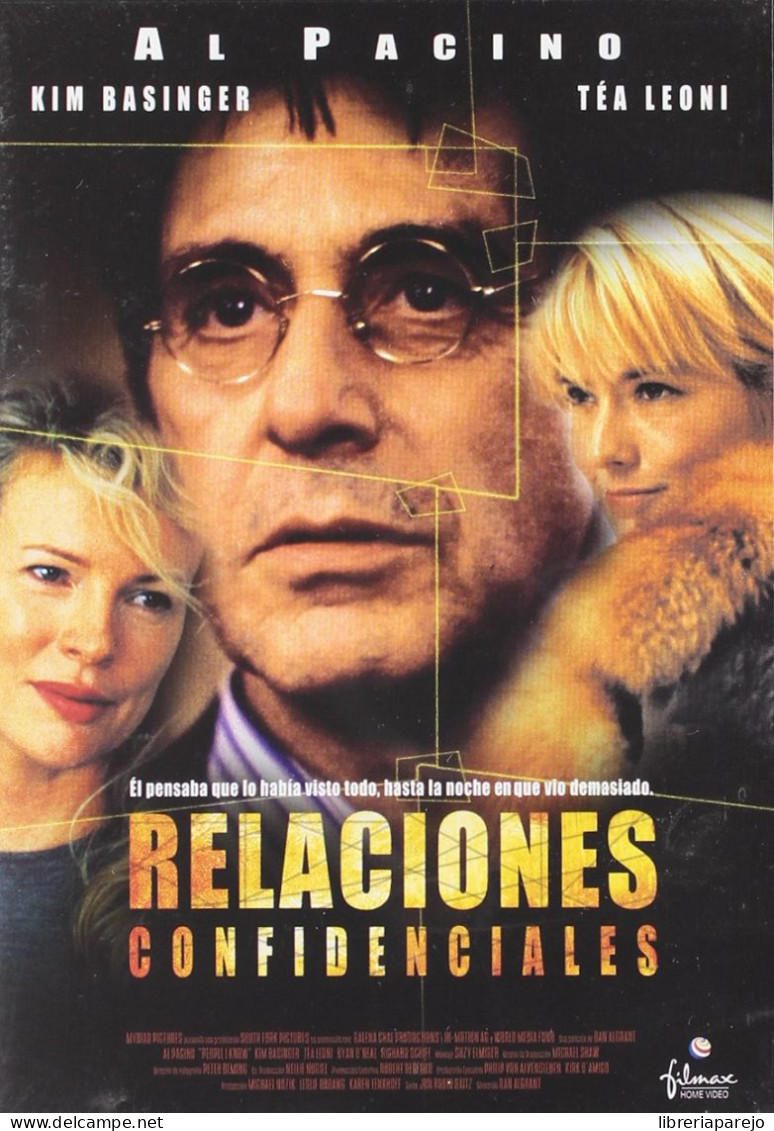 Relaciones Confidenciales Al Pacino Dvd Nuevo Precintado - Autres Formats