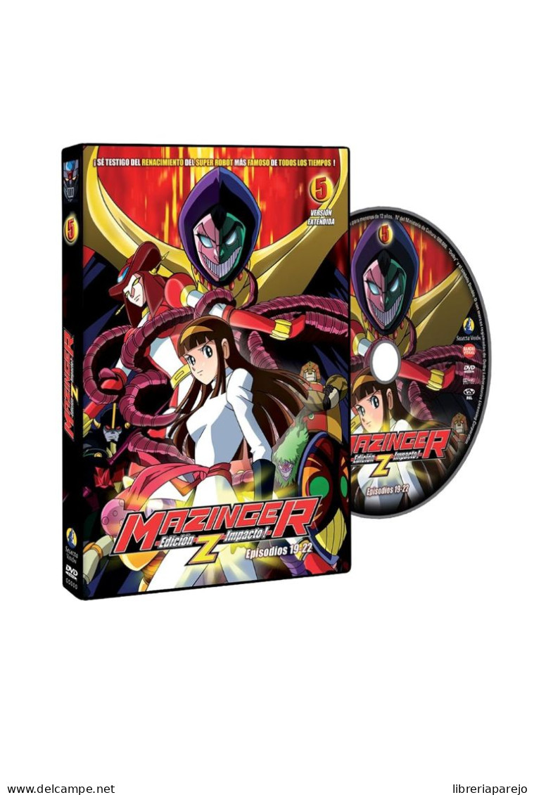 Mazinger Z Edicion Impacto Numero 5 Dvd Nuevo Precintado - Autres Formats