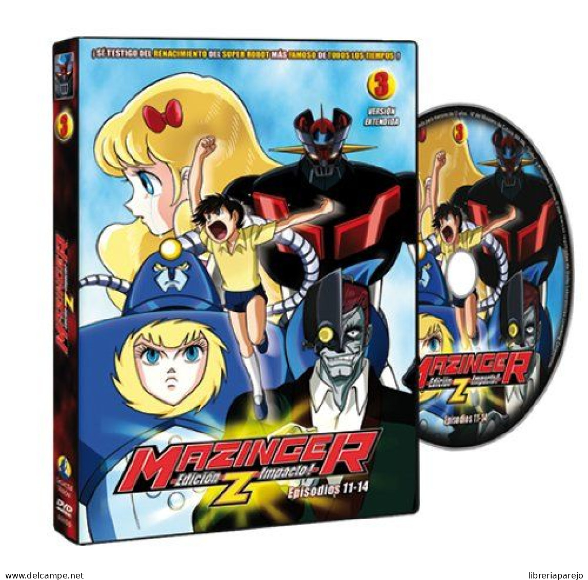 Mazinger Z Edicion Impacto Numero 3 Dvd Nuevo Precintado - Autres Formats