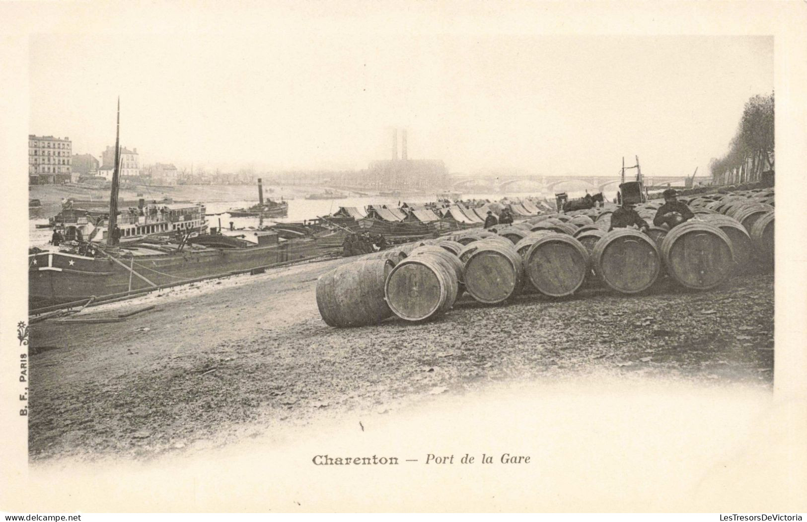 FRANCE - Charenton - ¨Port De La Gare - Carte Postale Ancienne - Charenton Le Pont