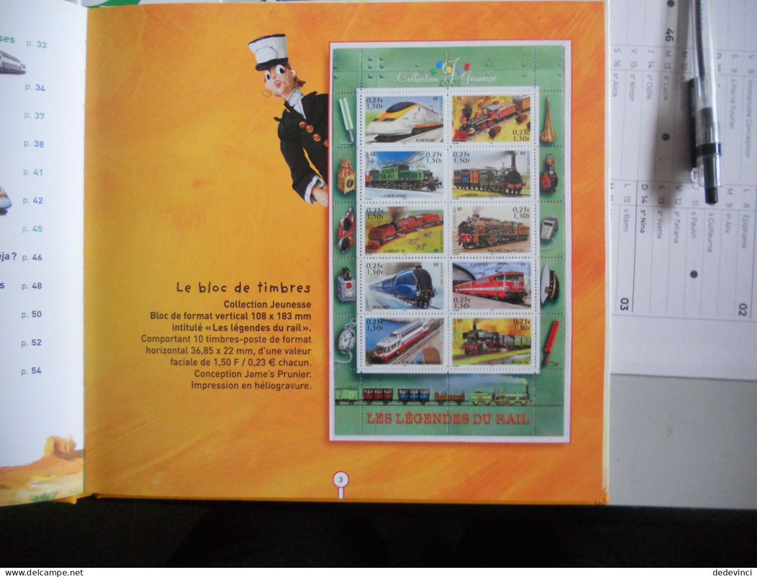 Livre : Les Trains Une épopée De Légende Vendu  13€57 Avec Les Timbres - Other & Unclassified