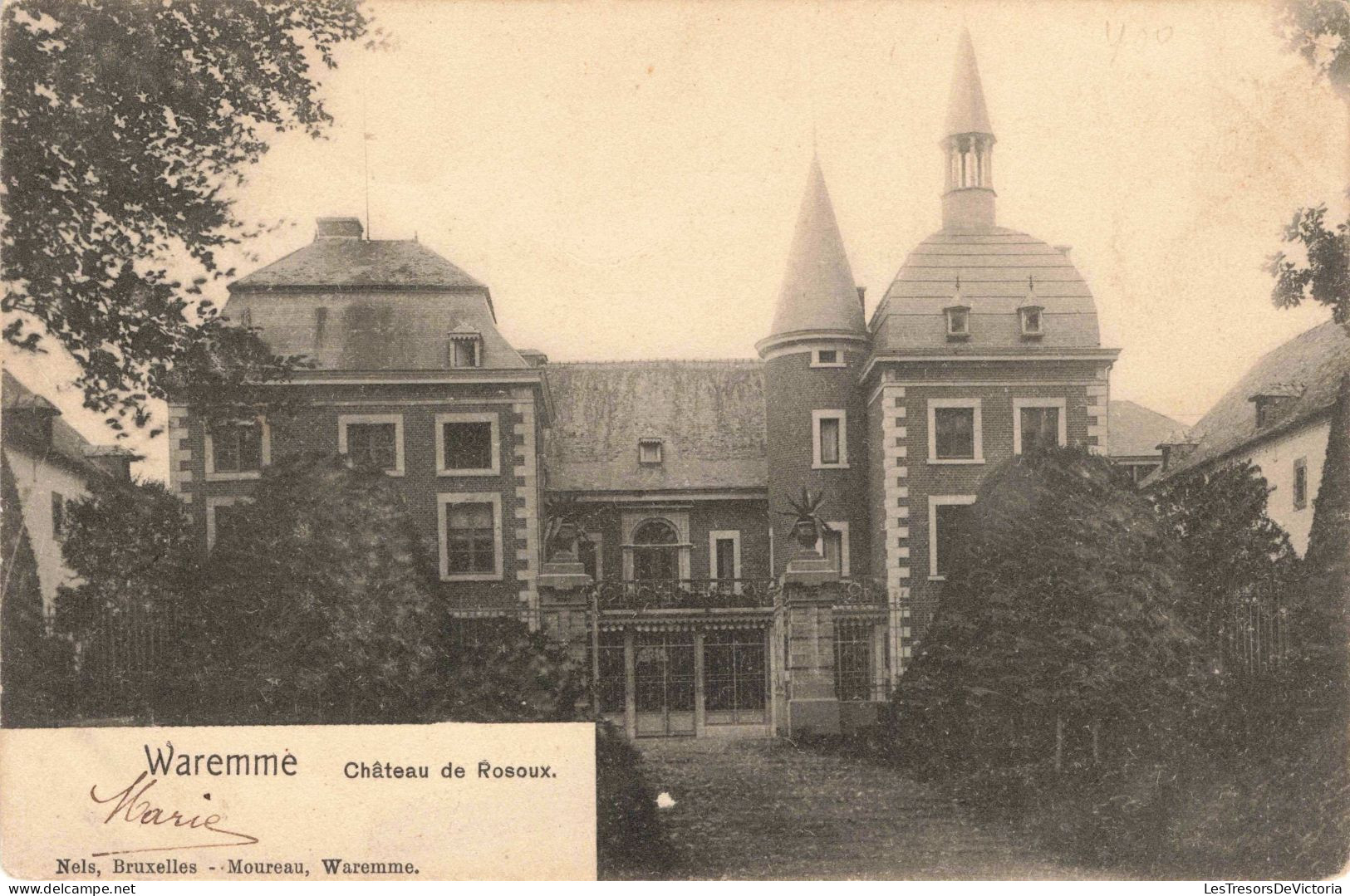 BELGIQUE - Waremme - Château De Rosoux  - Carte Postale Ancienne - Borgworm