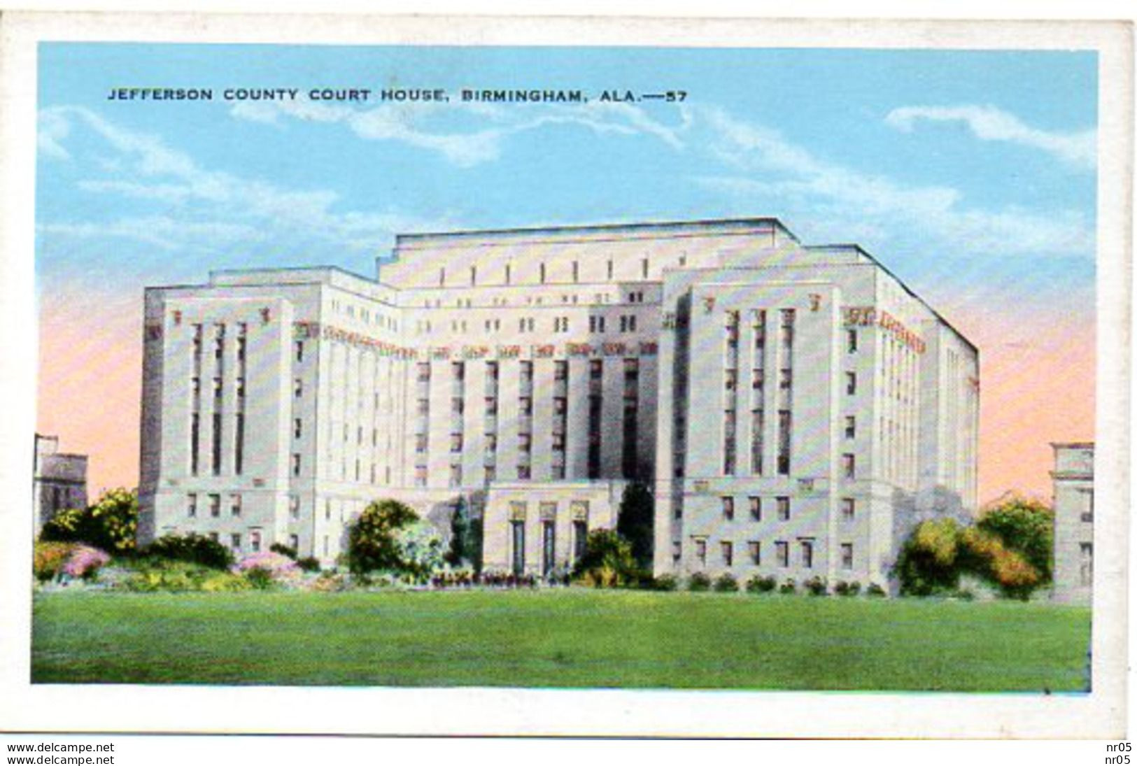 ETATS UNIS - Jefferson County Court House - Birmingham - ALABAMA  ( AmerIque ) - Otros & Sin Clasificación
