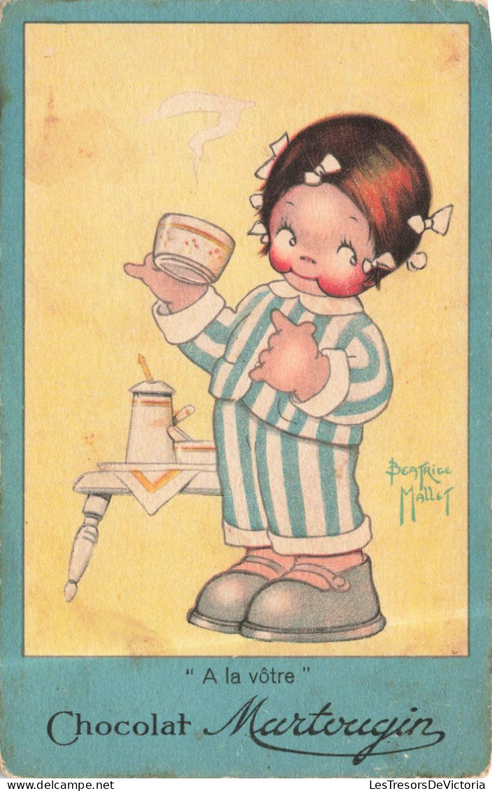 FANTAISIES - A La Votre - Enfant En Pyjama - Colorisé - Carte Postale AncienneL - Bébés