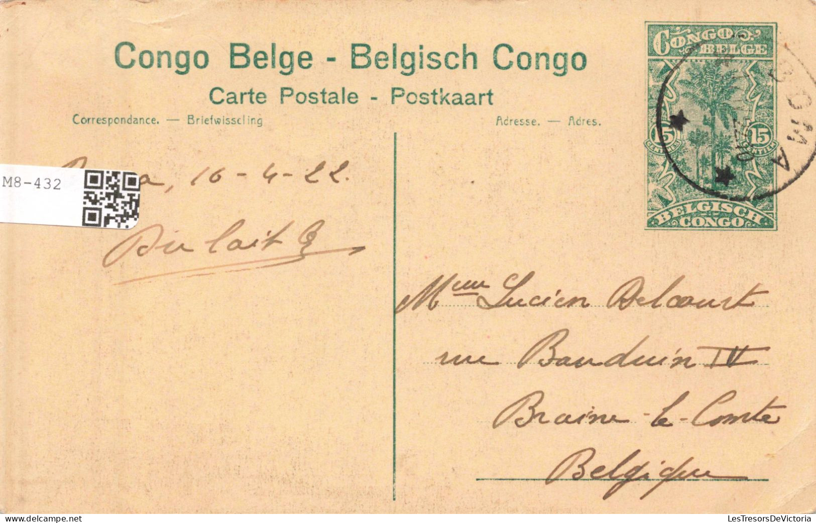 CONGO - Elisabethville - Atelier De Menuiserie  - Carte Postale Ancienne - Congo Belga