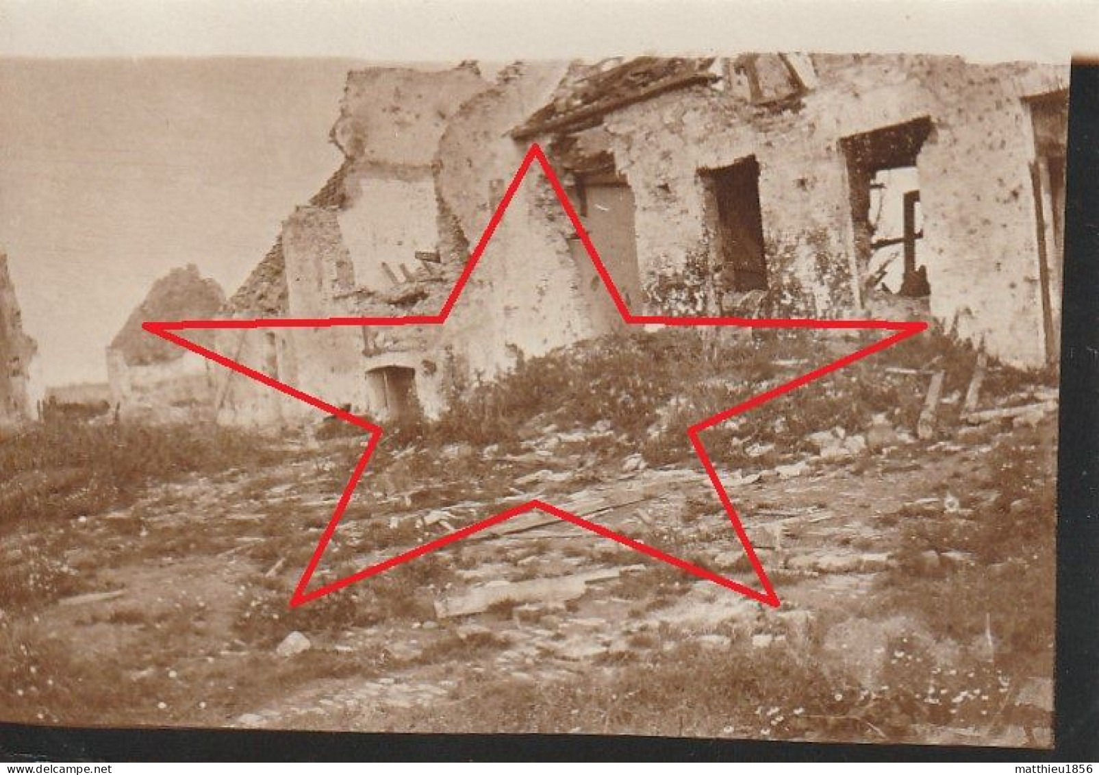 Photo 14 18 RAMSCAPELLE (Ramskapelle, Nieuport, Nieuwpoort) - Les Ruines De La Ferme D'Oosthof (A252, Ww1, Wk 1) - Nieuwpoort