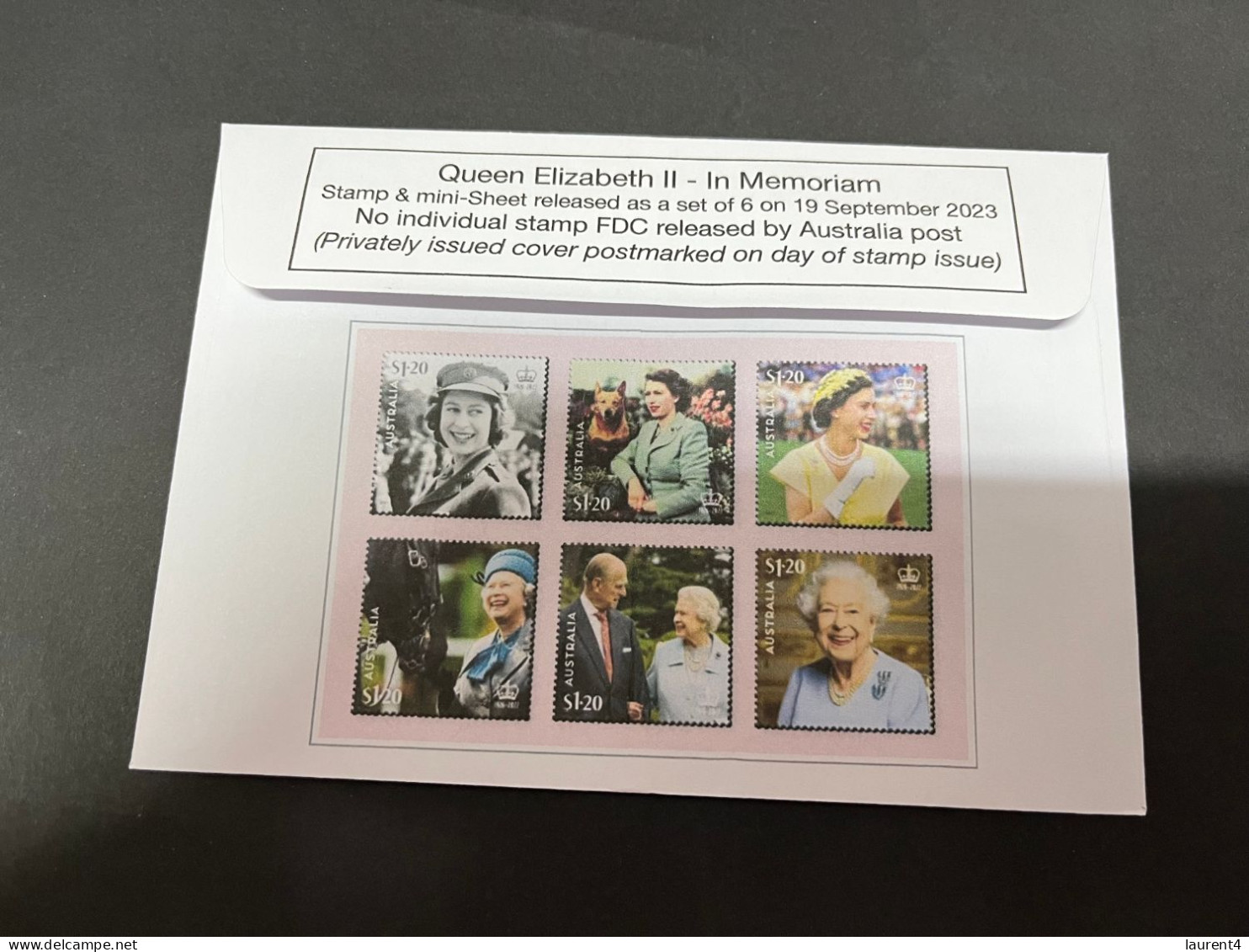 (18-9-2023) Queen ElizabethII In Memoriam (special Cover) And Corgi Dogs (released Date Is 19 September 2023) - Cartas & Documentos