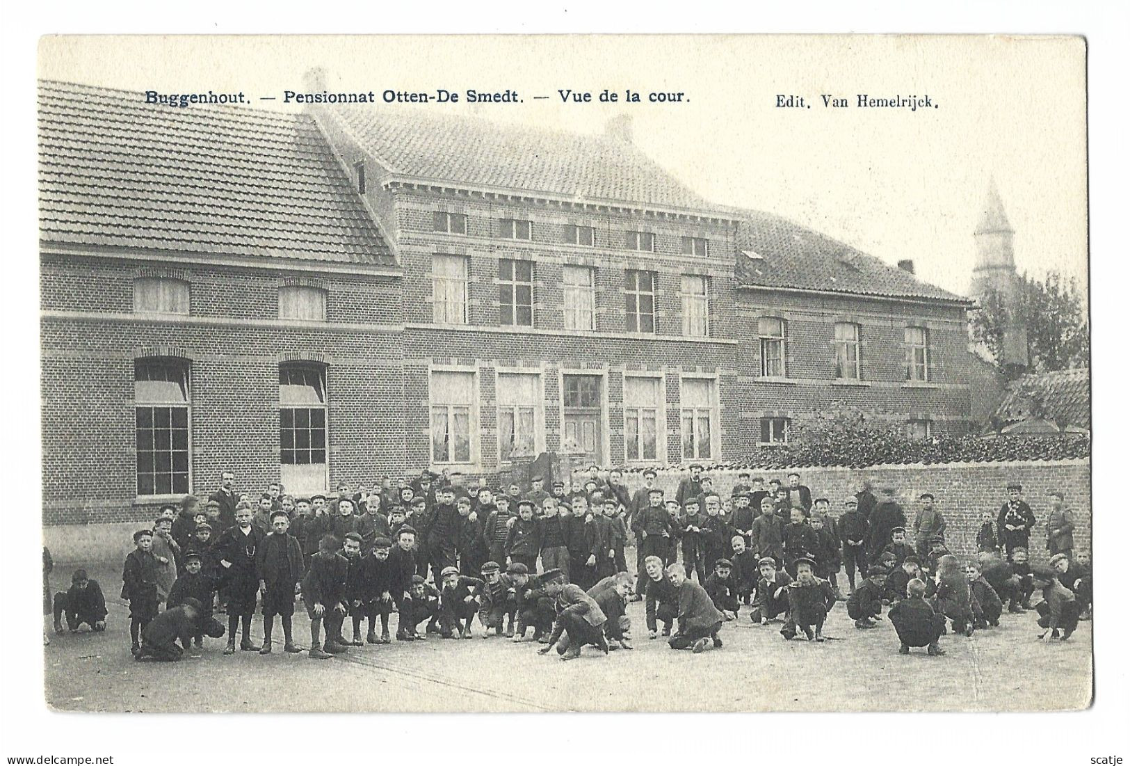 Buggenhout   -   Pensionnat Otten-De Smedt   -   Vue De La Cour - Buggenhout