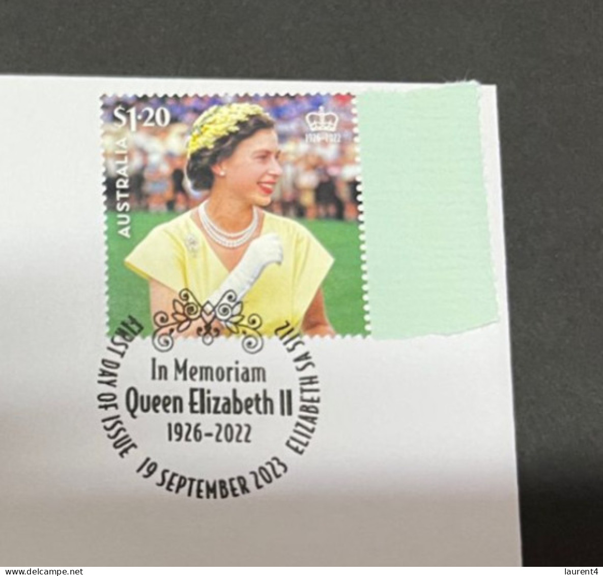 (18-9-2023) Queen ElizabethII In Memoriam (special Cover) [younger] (released Date Is 19 September 2023) - Storia Postale