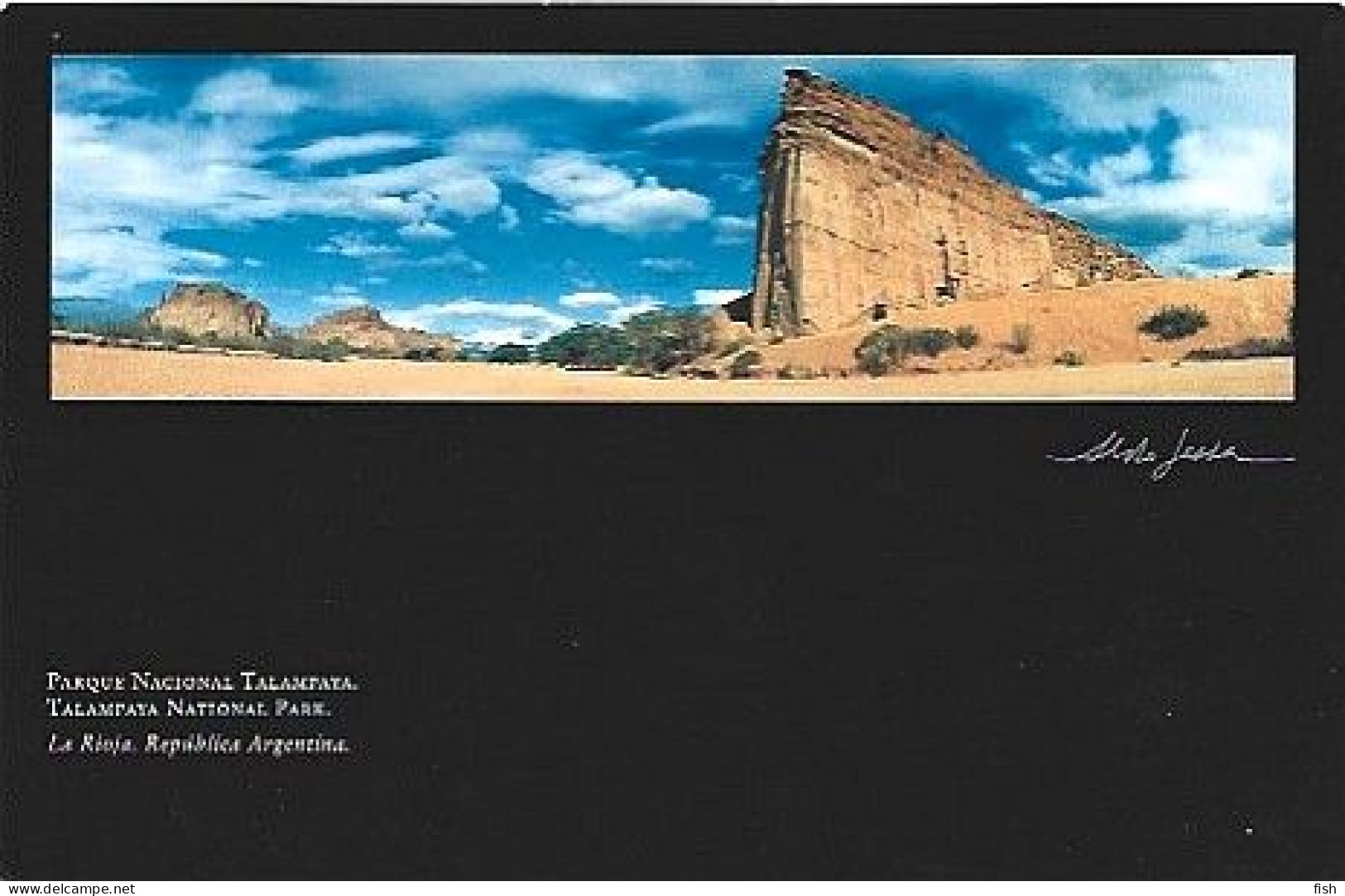 Argentina ** & Postal Stationary, Parque Nacional Talampaya, La Rioja 2002 (7782) - Protection De L'environnement & Climat
