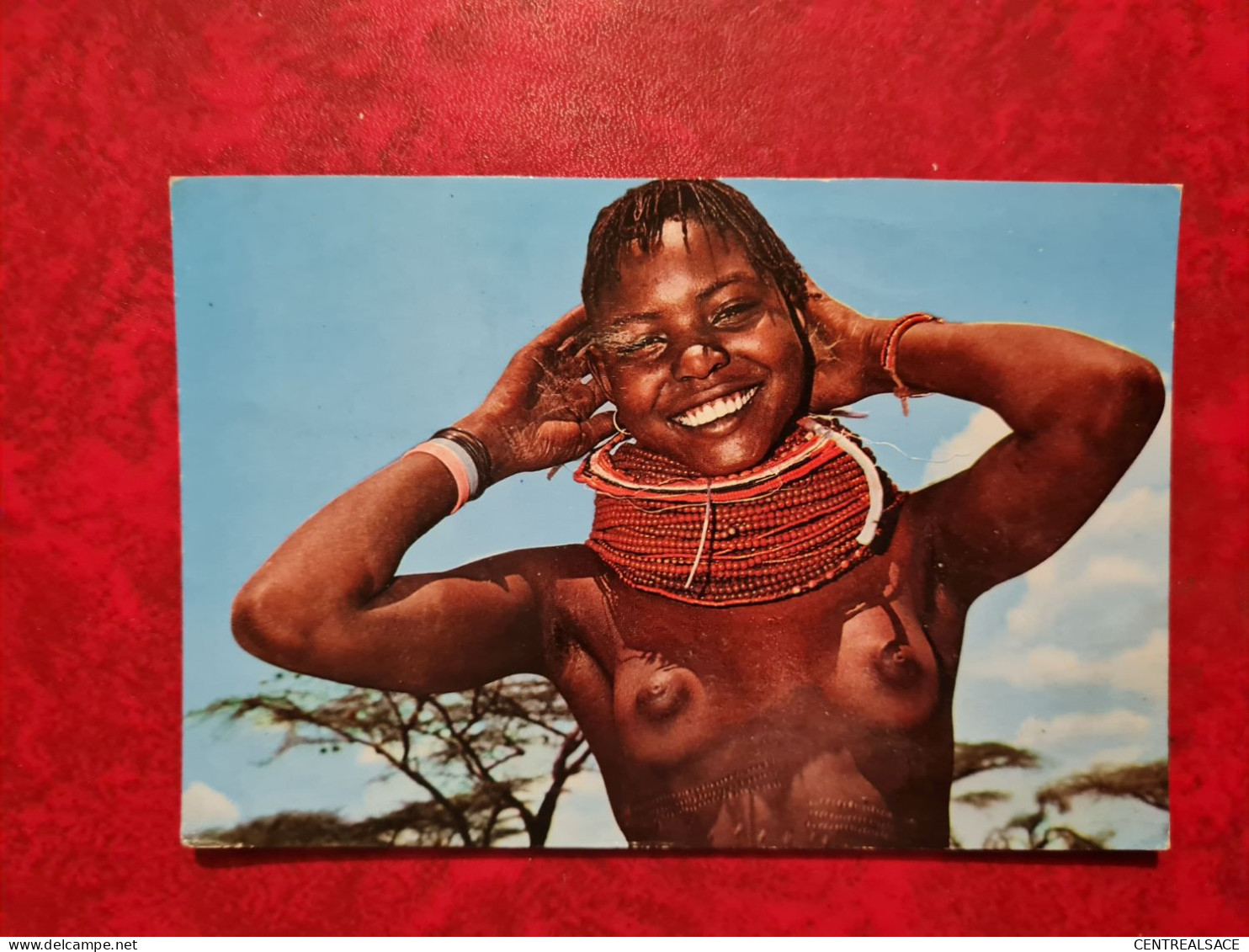 Carte KENYA TURKANA GIRL NUE - Kenya