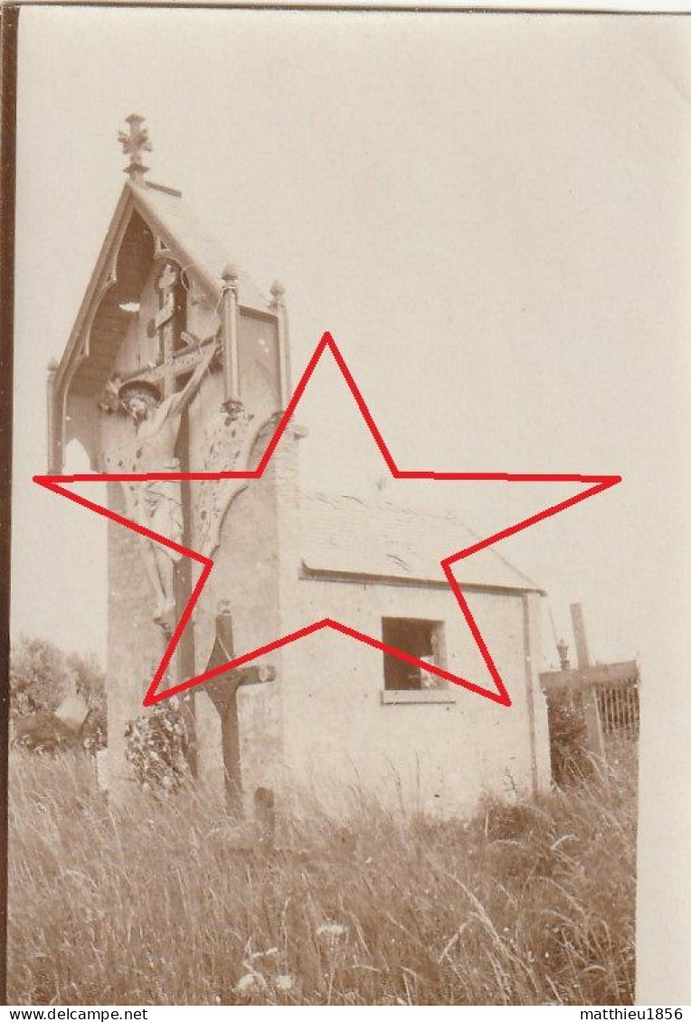 Photo 14 18 NIEUWPOORT (Nieuport) - Une Chapelle, Crucifix (A252, Ww1, Wk 1) - Nieuwpoort