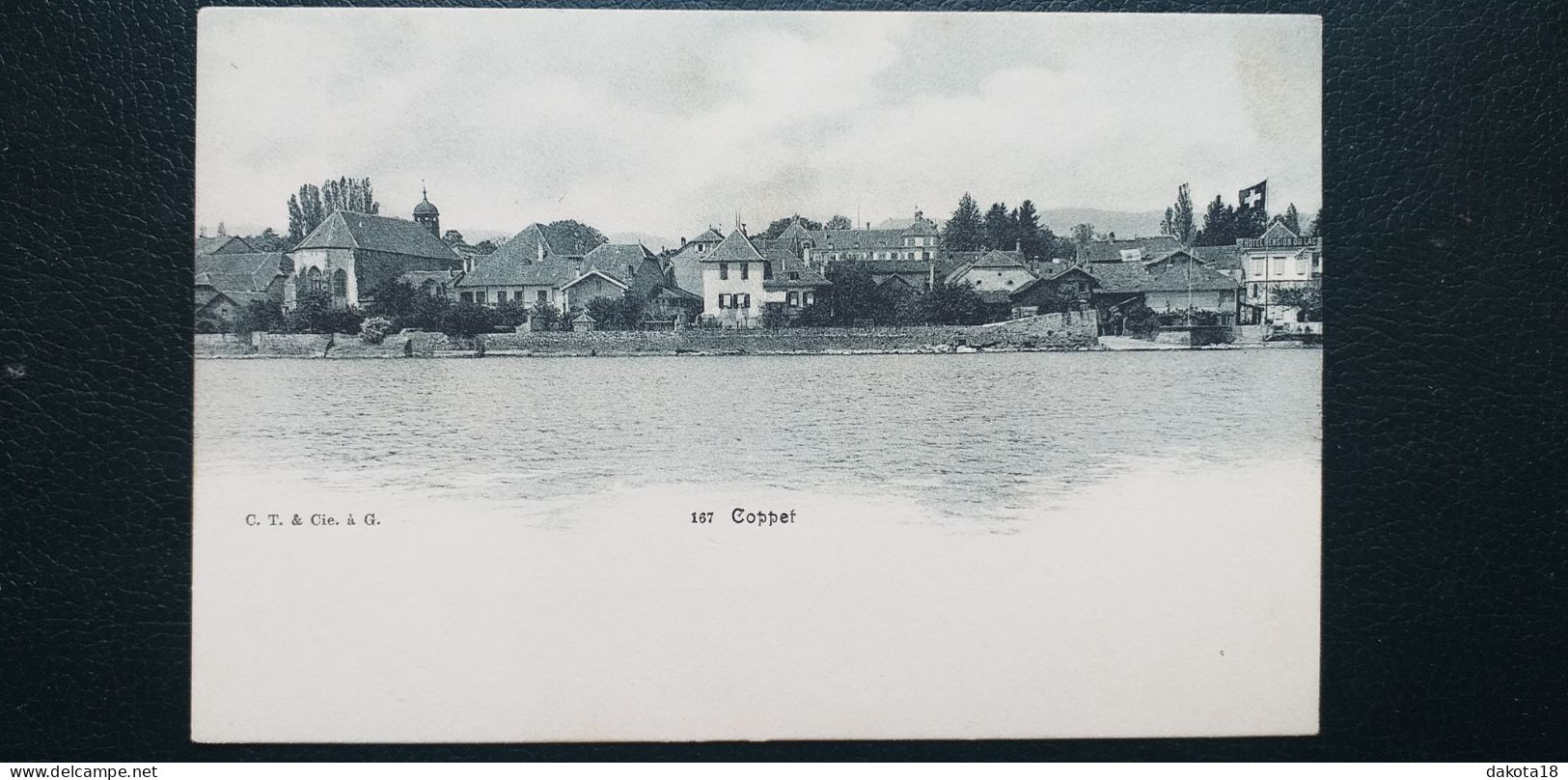 Suisse , Coppet , Vue Générale Début 1900 - Coppet