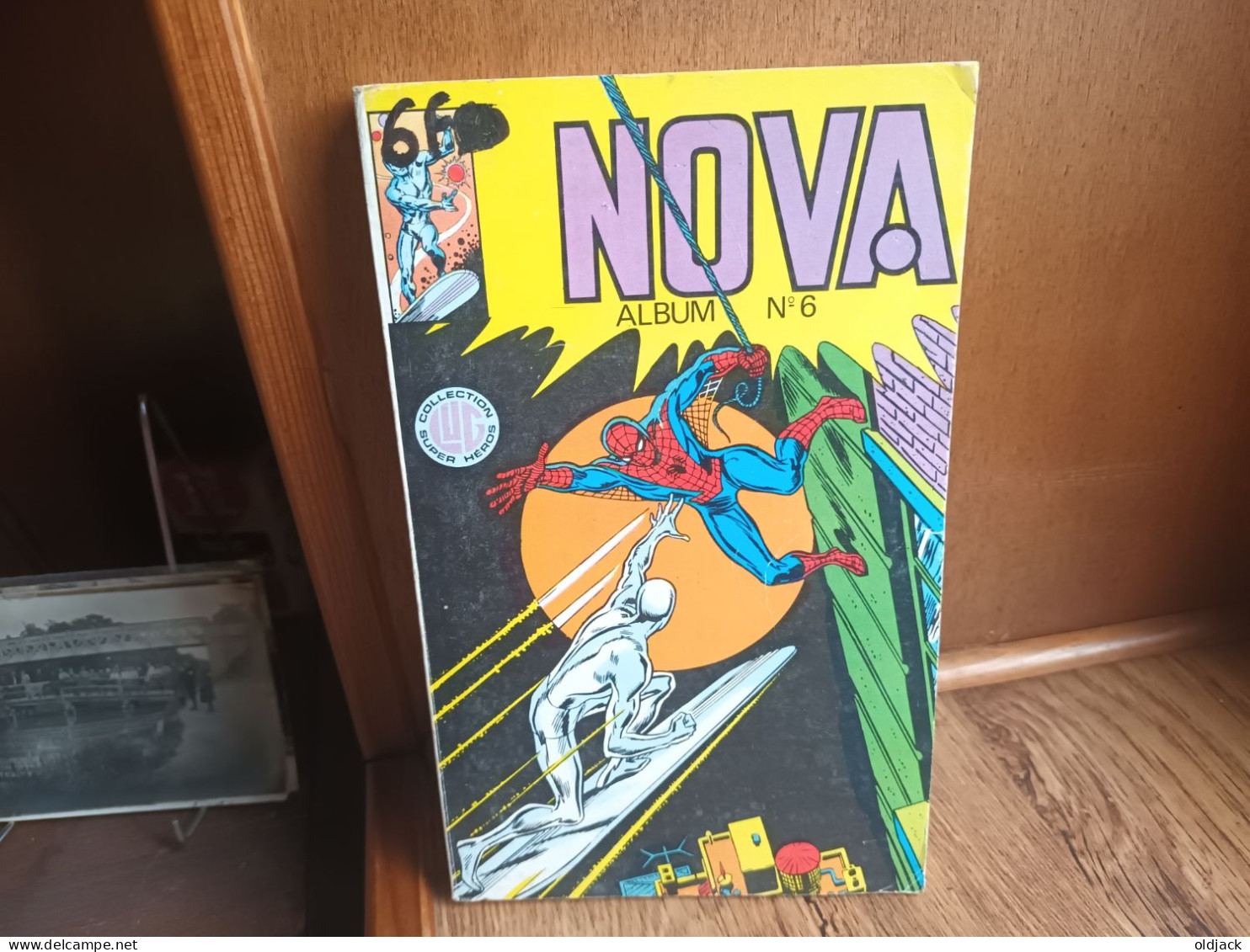 NOVA ALBUM N°6 (n° 21-22-23-24) Marvel LUG. Spiderman Et Autres Super-héros  ,1980 (R3) - Nova