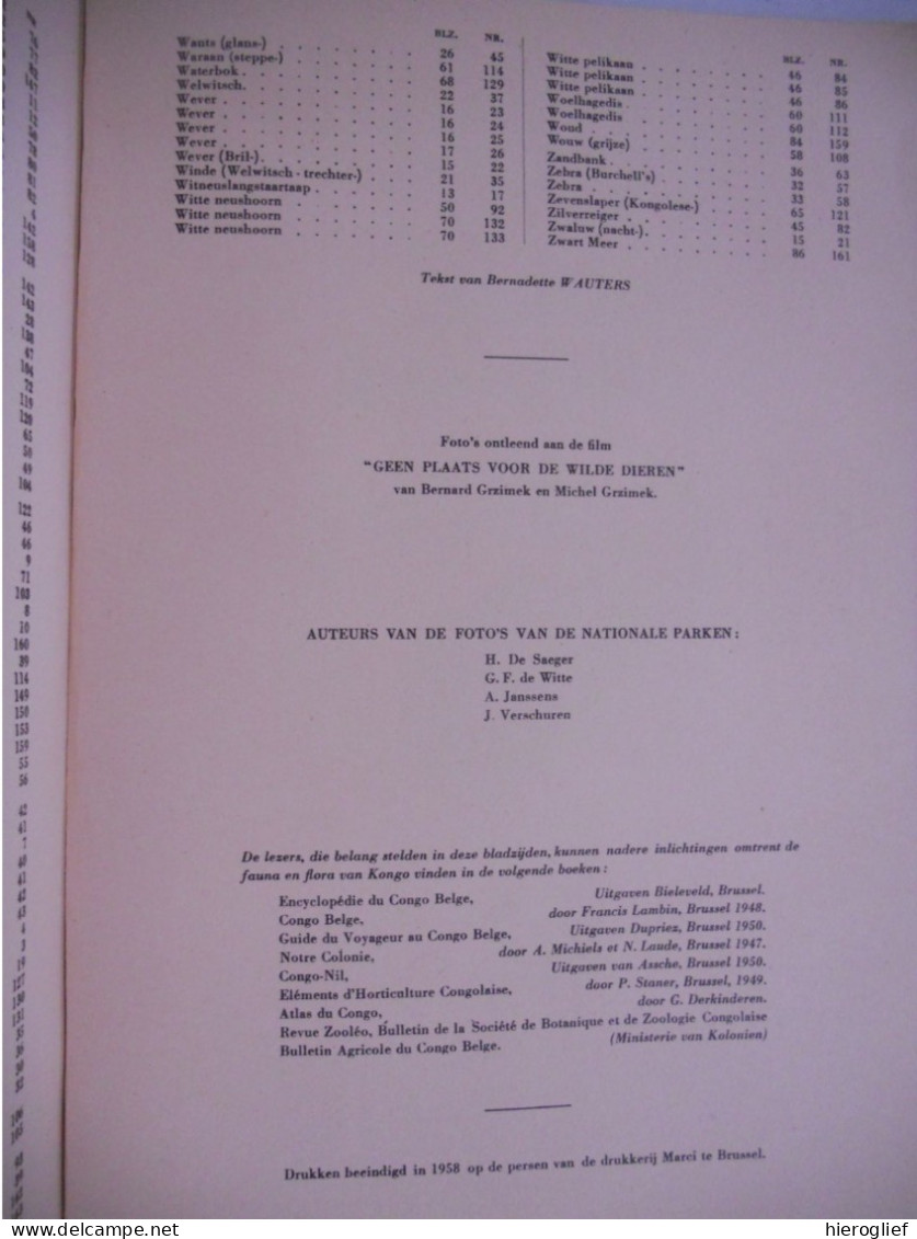FAUNAFLOR CONGO - II - album côte d'or compleet met alle chromo's kongo zaïre afrika fauna flora