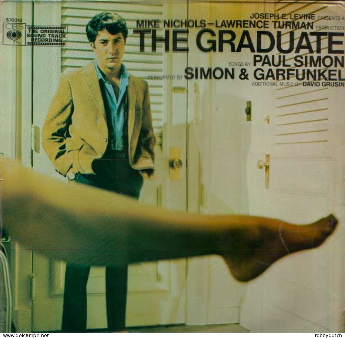 * LP *  SIMON & GARFUNKEL - THE GRADUATE (Holland 1968) - Filmmuziek