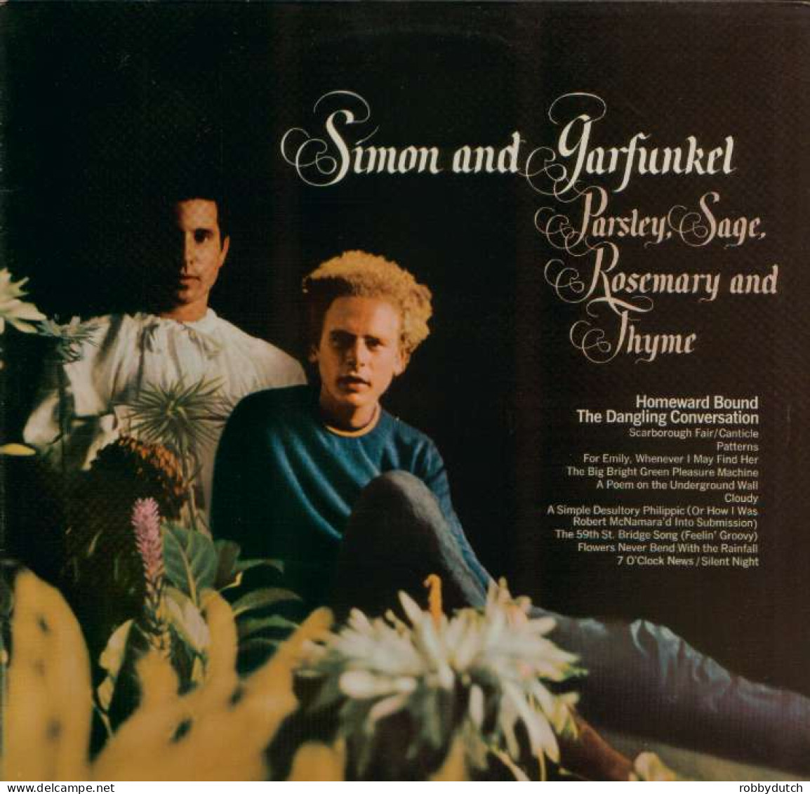 * LP *  SIMON & GARFUNKEL - PARSLEY, SAGE, ROSEMARY AND THYME (Holland 1969 EX-) - Country Y Folk