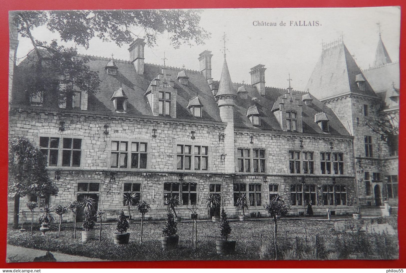 Cpa  Chateau De FALLAIS - Braives