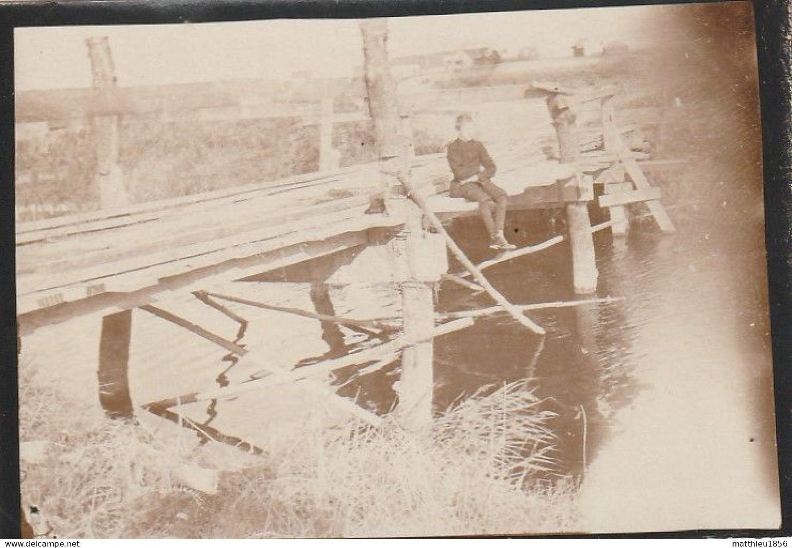 Photo 14 18 NIEUWPOORT (Nieuport) - Un Pont Provisoire (A252, Ww1, Wk 1) - Nieuwpoort