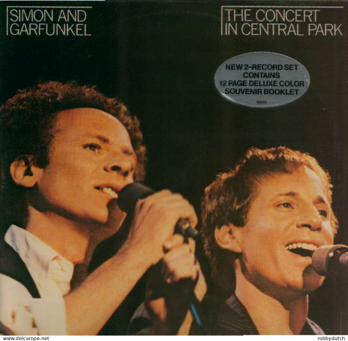 * 2LP *  SIMON & GARFUNKEL - THE CONCERT IN CENTRAL PARK (Holland 1982 EX-) - Country Y Folk