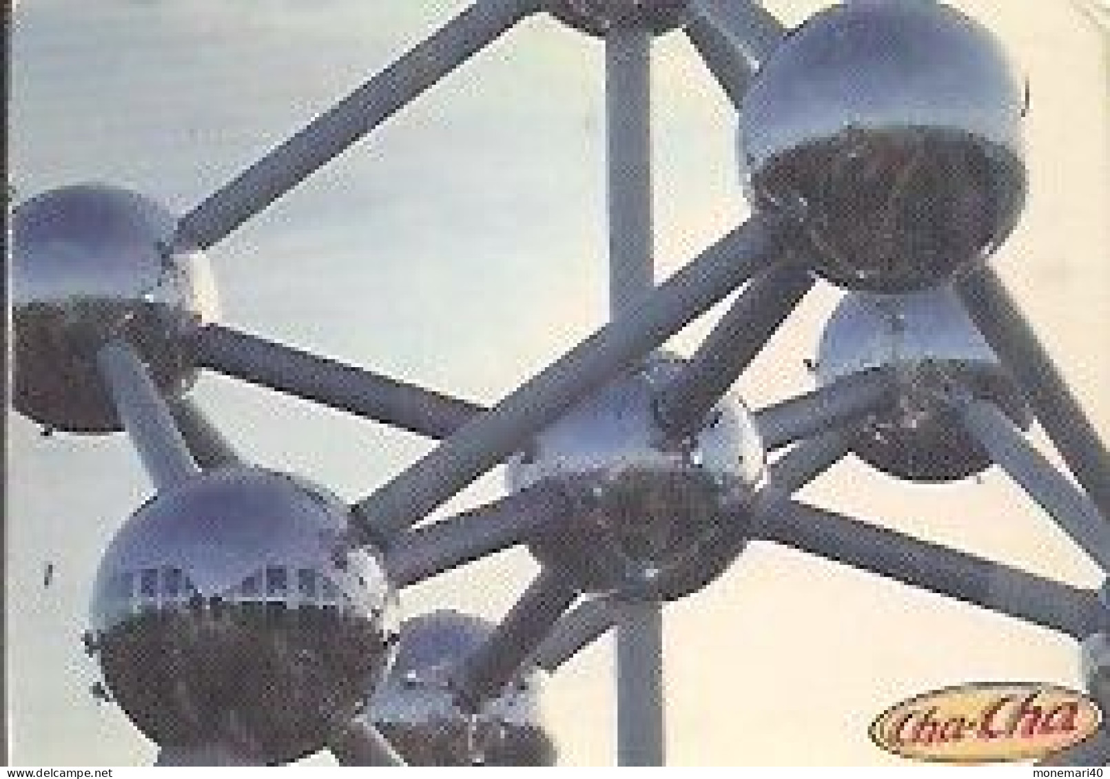 ATOMIUM - IMAGES - MAGNETS AIMANTÉS - LU - CHA-CHA. - Reklame