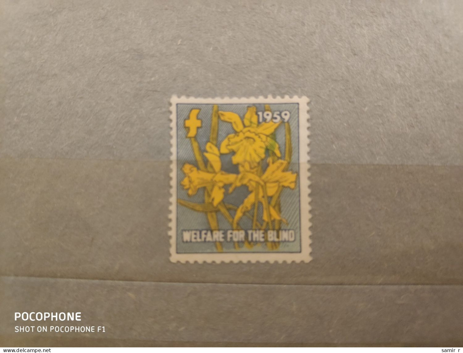 1959	Welfare For The Blind	Flowers (F36) - Unused Stamps