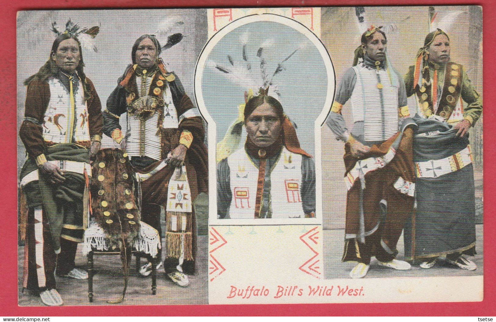 Indien / Indian - Buffalo Bill's Wild West  ( Voir Verso ) - America
