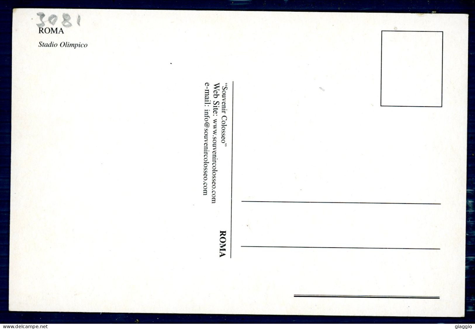 °°° Cartolina - Roma N. 3081 Stadio Olimpico Nuova °°° - Stadiums & Sporting Infrastructures