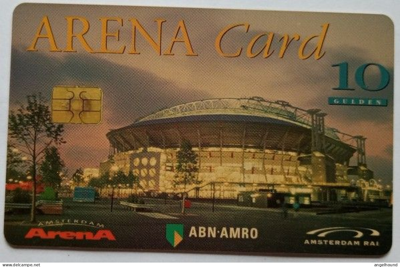 Netherlands 10 Guilden - Arena Card ABN Amro - Privé