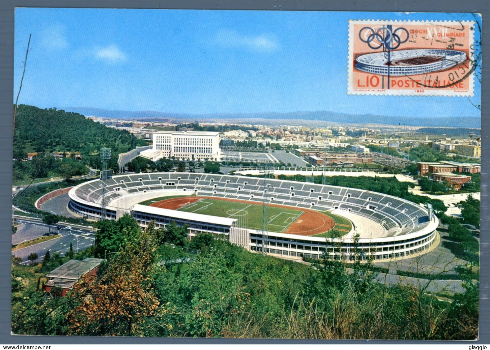 °°° Cartolina - Roma N. 3083 Stadio Olimpico Nuova °°° - Stades & Structures Sportives