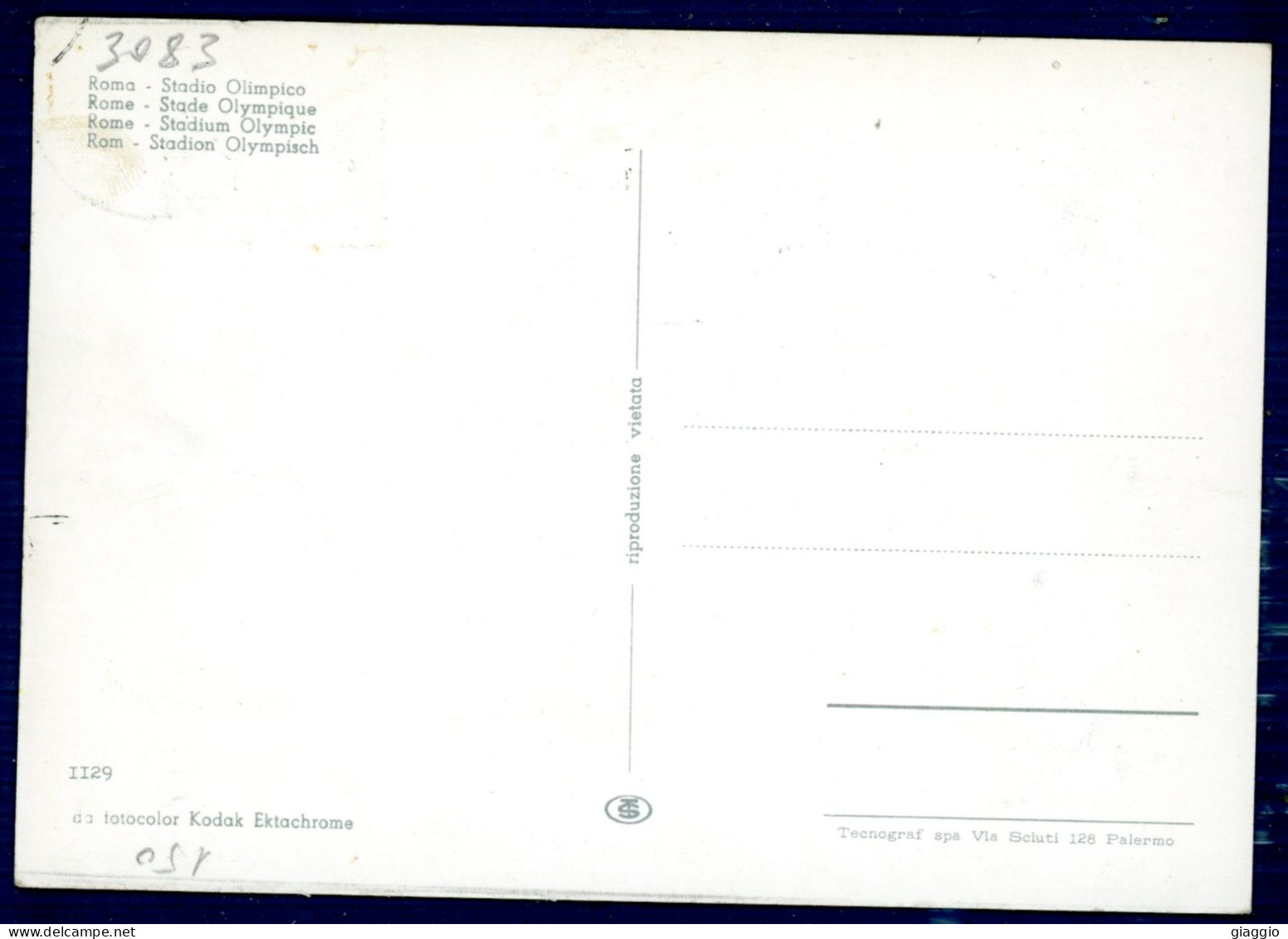 °°° Cartolina - Roma N. 3083 Stadio Olimpico Nuova °°° - Stades & Structures Sportives