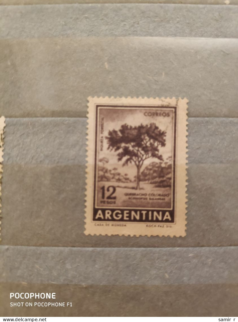 Argentina	 Trees (F37) - Used Stamps