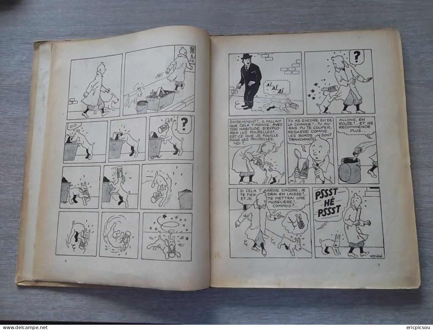Le Crabe Aux Pinces D'Or E.O. A13 1941 . Le Plus Rare ! Pinces En Bas ! ( Lire ) - Hergé