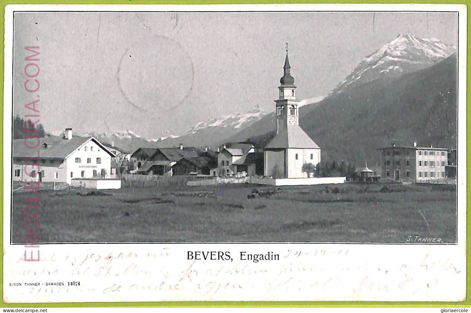 Ad5686 - SWITZERLAND Schweitz - Ansichtskarten VINTAGE POSTCARD - Bevers - 1901 - Bever