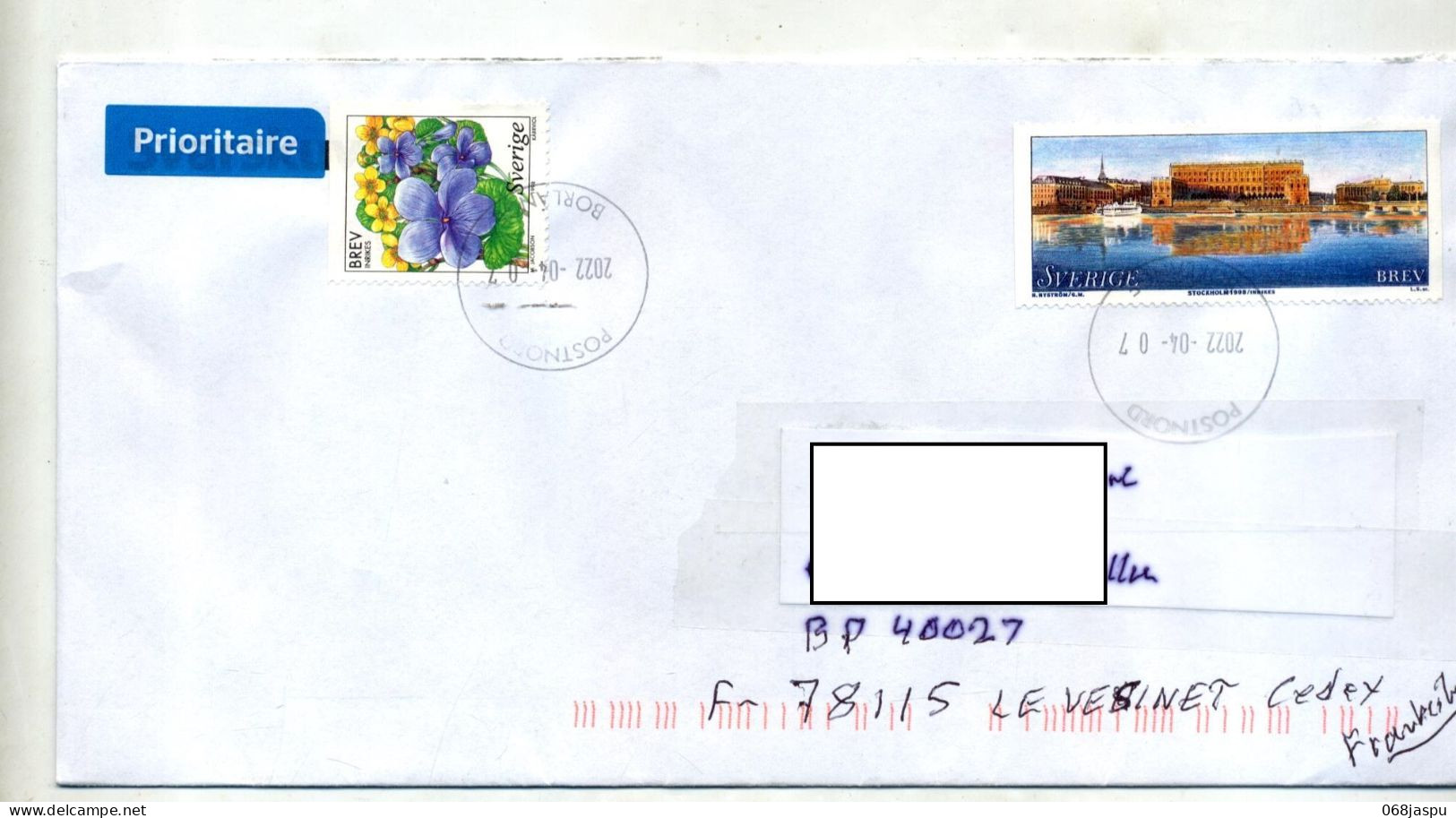 Lettre Cachet Postnord Sur Fruit Stockholm - Storia Postale