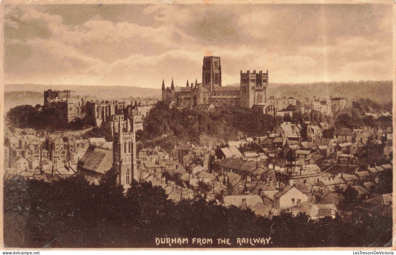 ROYAUME UNI - Durham From The Railway - Carte Postale Ancienne - Otros & Sin Clasificación