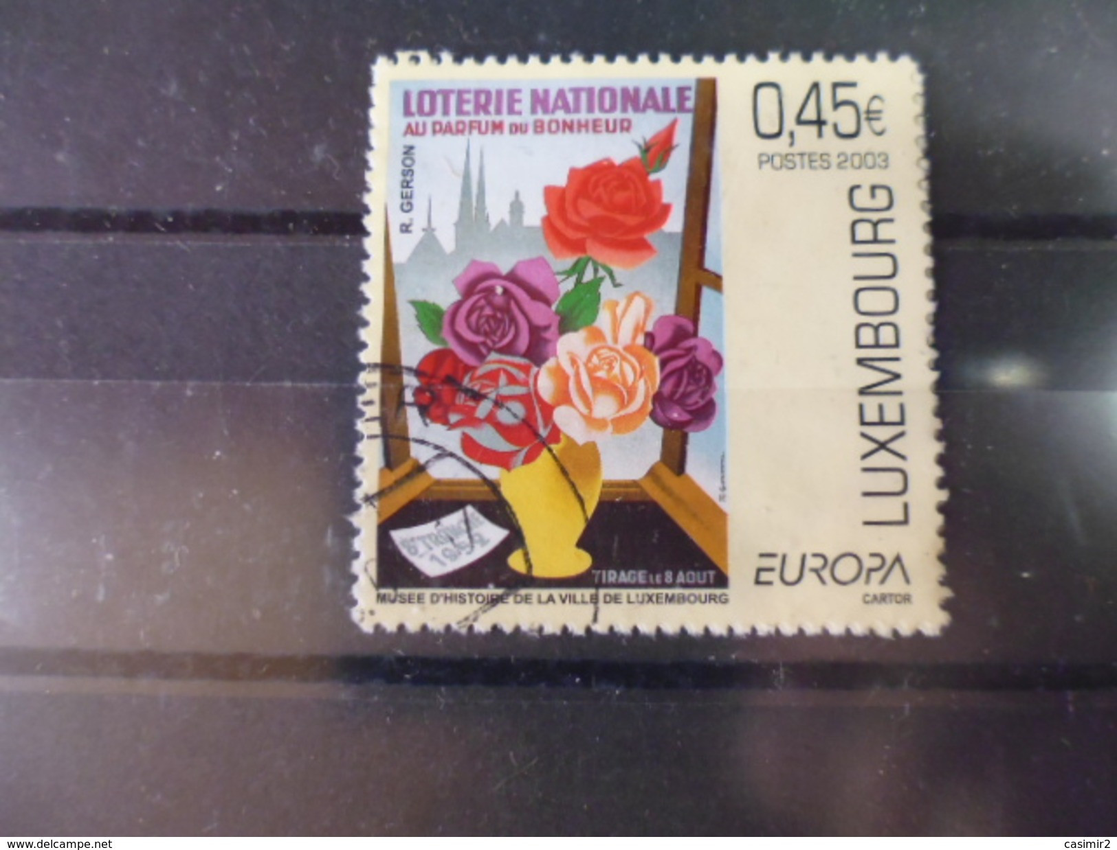 LUXEMBOURG TIMBRE   REFERENCE YVERT N°1557 - Gebraucht