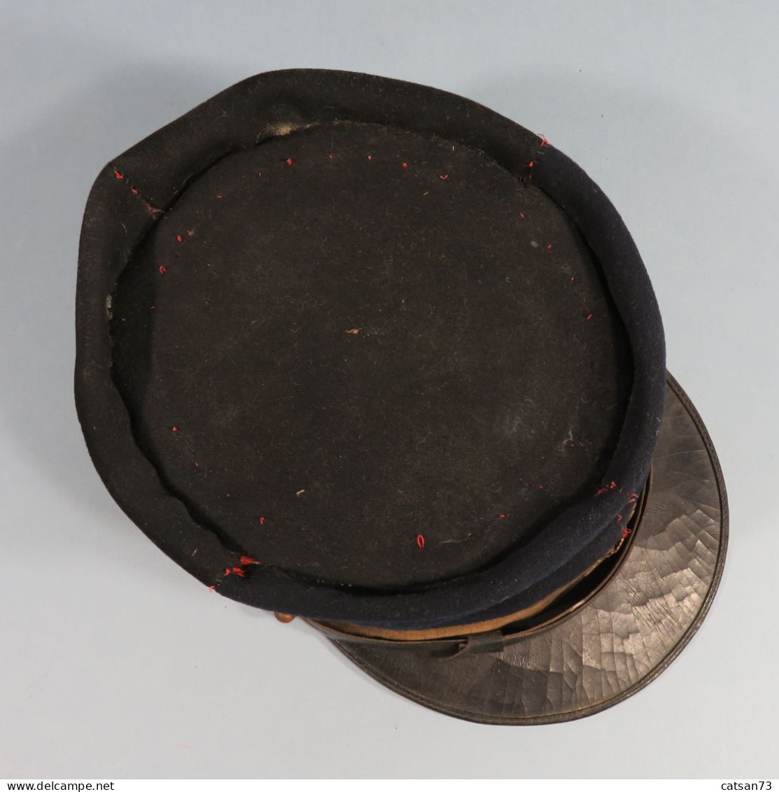 KEPI 1884 SOUS OFFICIER 1914 1918  EN L'ETAT SAPEURS POMPIER INSIGNE METALIQUE